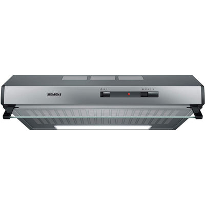 iQ100 LU62LFA51 Dunstabzugshaube Wandmontiert Silber 250 m³/h D