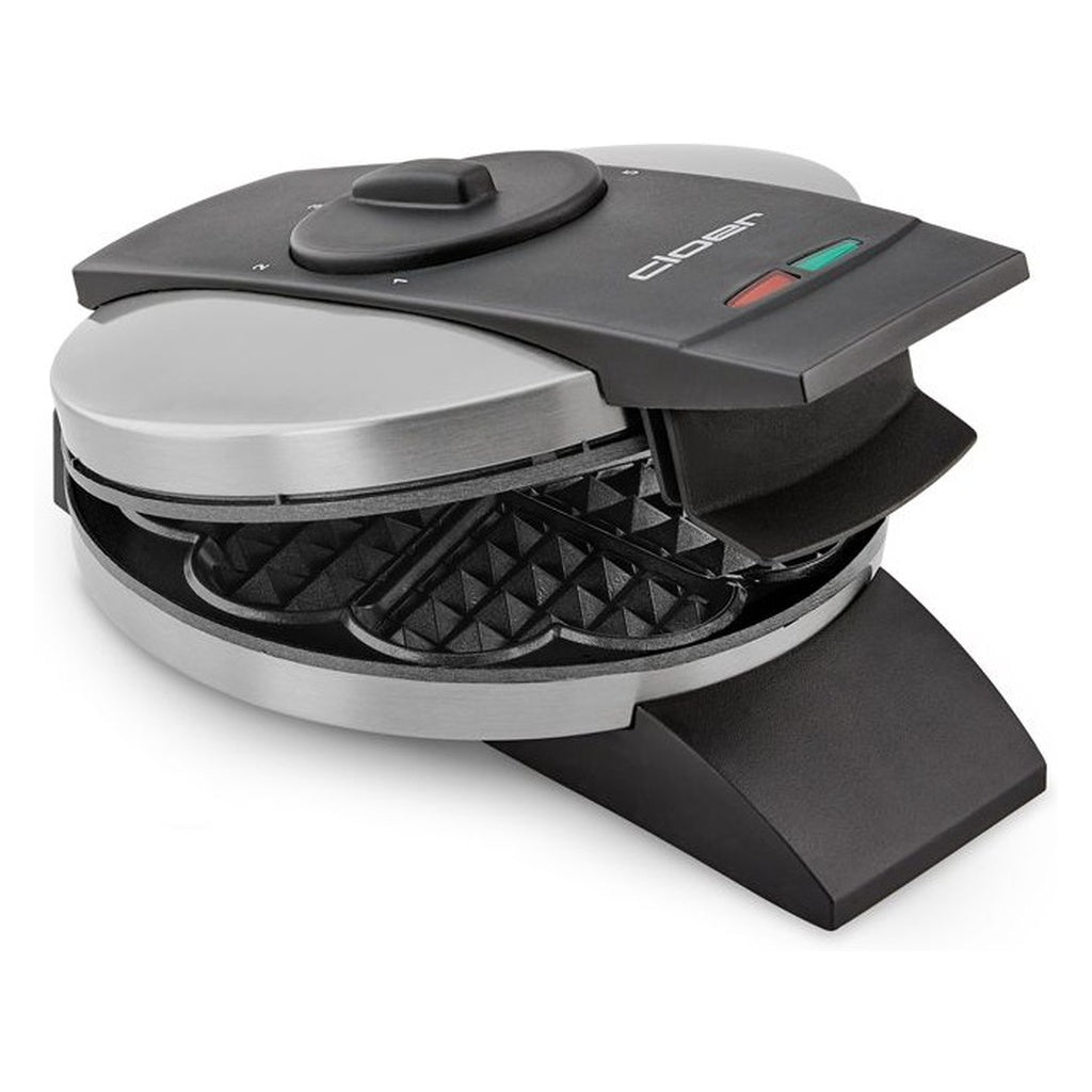 Produktbild Waffeleisen - Cloer 1639SR 5 Waffel(n) Schwarz, Edelstahl
