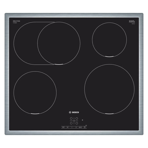 Produktbild Induktions-Kochfeld - Bosch Serie 4 PIF645BB5E Kochfeld Schwarz Integriert 60 cm Zonen-Induktionskochfeld 4