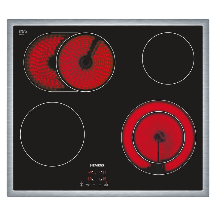 Siemens ET645HN17E Kochfeld Schwarz Integriert Keramik 4 Zone(n)