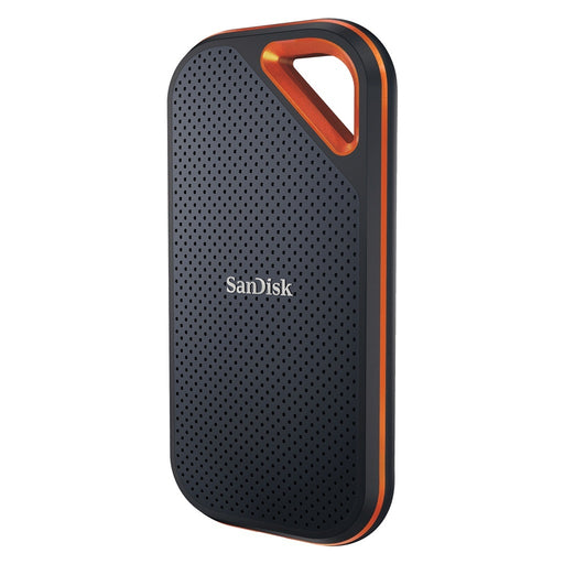 Produktbild externe SSD - SanDisk Extreme PRO Portable SSD V2 4TB USB Typ-C Gen 2 (3.1 Gen 2) Schwarz, Orange