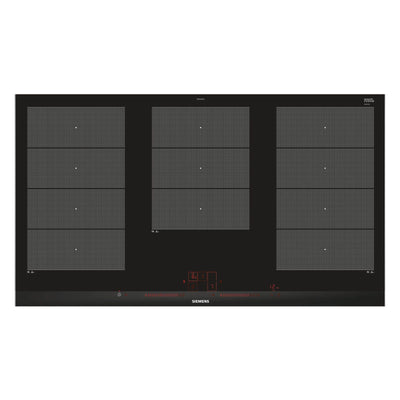 iQ700 EX975LXC1E Induktionskochfeld 90cm Integriert Zonen-5 Zonen Schwarz, Edelstahl