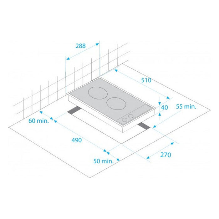 Beko HDMI 32400 DTX Induktionskochfeld