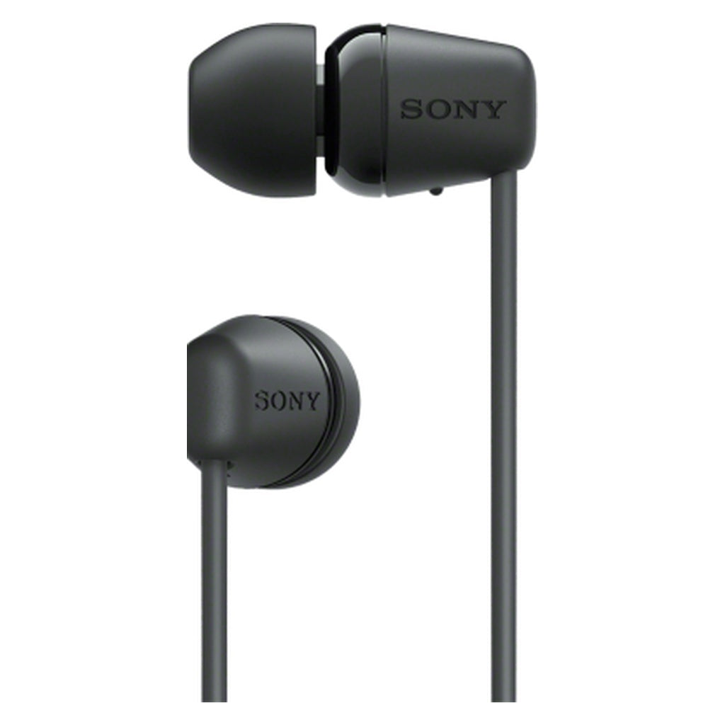 Produktbild Bluetooth-Kopfhörer - Sony WI-C100 Kopfhörer Kabellos im Ohr Anrufe/Musik Bluetooth Schwarz