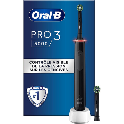 Produktbild Elektrische Zahnbürste - Oral-B Pro 3 3000 Cross Action schwarz