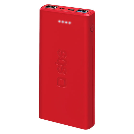 Produktbild Powerbank - SBS TTBB10000FASTR Powerbank Lithium Polymer (LiPo) 10000 mAh Rot