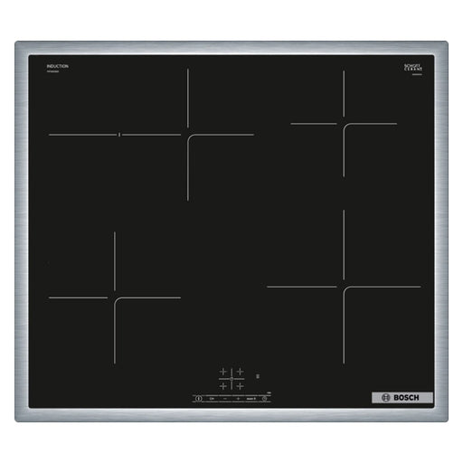 Produktbild Induktions-Kochfeld - Bosch Serie 4 PIF64RBB5E Kochfeld Schwarz Integriert 60 cm Zonen-Induktionskochfeld 4