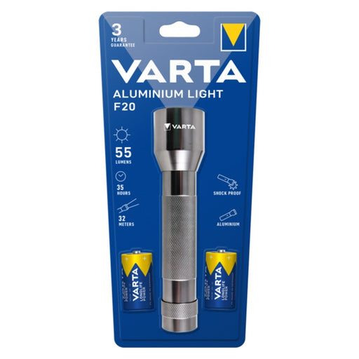 Produktbild Taschenlampe - Varta 16607 101 421 Taschenlampe Aluminium Hand- Blinklicht LED