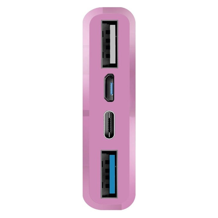 SBS TTBB10000FASTP Powerbank Lithium Polymer (LiPo) 10000 mAh Pink