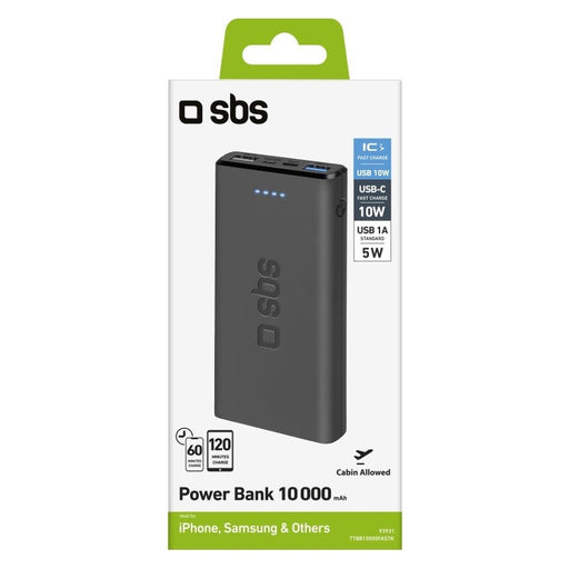 Produktbild Powerbank - SBS TTBB10000FASTK Powerbank Lithium Polymer (LiPo) 10000 mAh Schwarz