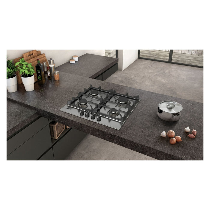 Neff T26DS49N0 Kochfeld Edelstahl Integriert 60 cm Gaskochfeld 4 Zone(n)