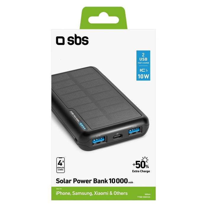 SBS TTBB10000SK Powerbank 10000 mAh Schwarz