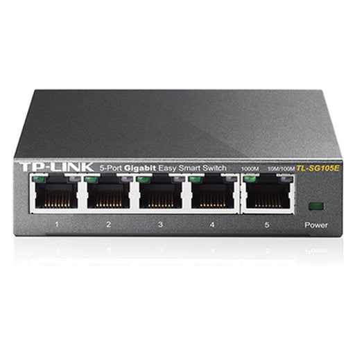 Produktbild Netzwerk-Switch - TP-Link TL-SG105E Unmanaged L2 Gigabit Ethernet (10/100/1000) Schwarz