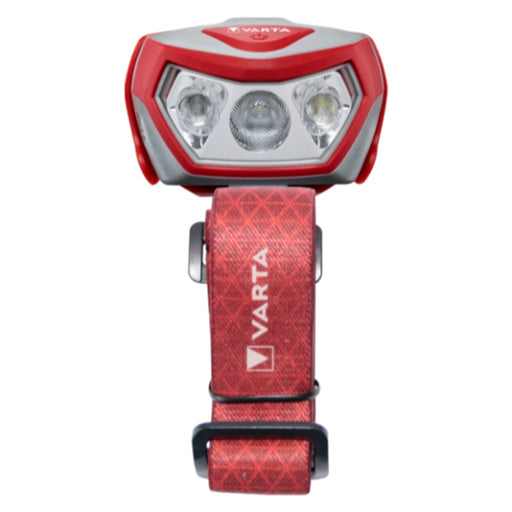 Produktbild LED Stirnlampe - Varta Outdoor Sports H20 Pro Grau, Rot Stirnband- Taschenlampe LED