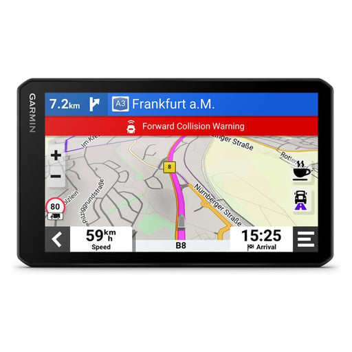 Produktbild LKW-Navigationsgerät - Garmin DEZLCAM LGV710 Navigationssystem Fixed 17,6 cm (6.95 Zoll) TFT Touchscreen 271 g Schwarz