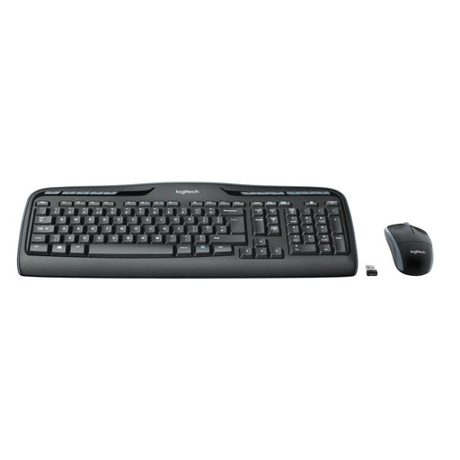 Produktbild Tastatur- und Maus-Set - Logitech Wireless Combo MK330 Tastatur Maus enthalten USB QWERTZ Deutsch Schwarz