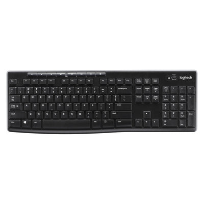 Wireless Combo MK270 Tastatur Maus enthalten USB QWERTZ Deutsch Schwarz