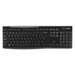 Logitech Wireless Combo MK270 Tastatur Maus enthalten USB QWERTZ Deutsch Schwarz