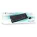 Logitech Wireless Combo MK270 Tastatur Maus enthalten USB QWERTZ Deutsch Schwarz