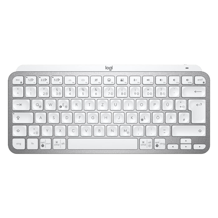 Logitech MX Keys Mini Bluetooth Tastatur QWERTZ Hellgrau