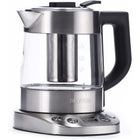 Severin WK 3473 Glas Tee-/ Wasserkocher 1 l 2200 W Edelstahl, Transparent
