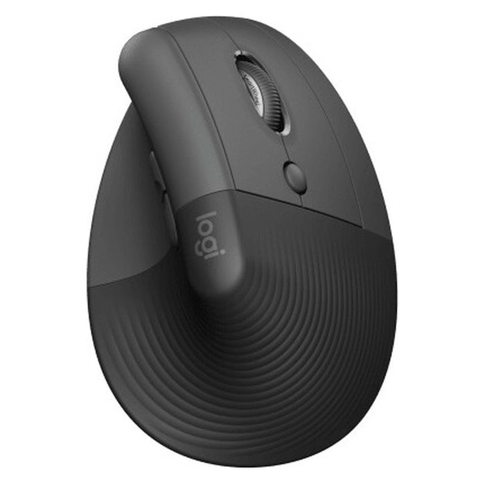 Logitech Lift Left - Vertical Ergonomic Mouse Schwarz