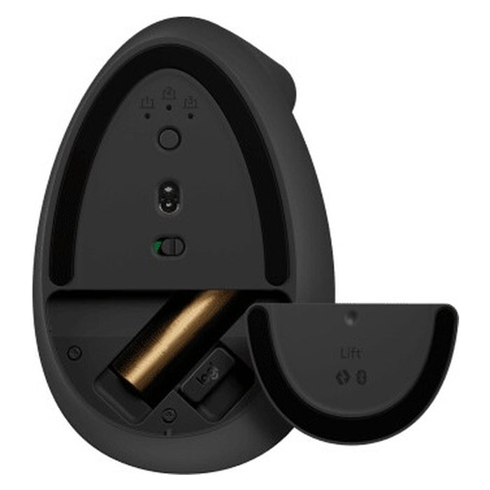 Logitech Lift Left - Vertical Ergonomic Mouse Schwarz