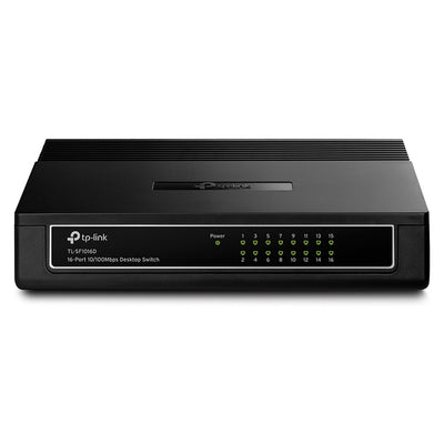 TL-SF1016D Unmanaged Fast Ethernet (10/100) Weiß