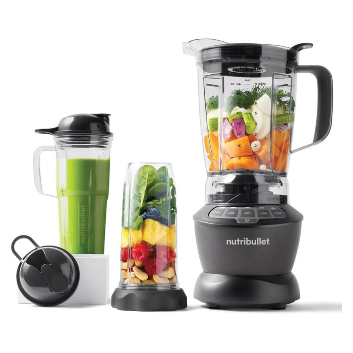 NutriBullet NBF500DG 1,9 l Tischplatten-Mixer 1200 W Silber