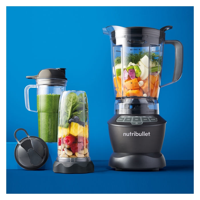 NutriBullet NBF500DG 1,9 l Tischplatten-Mixer 1200 W Silber