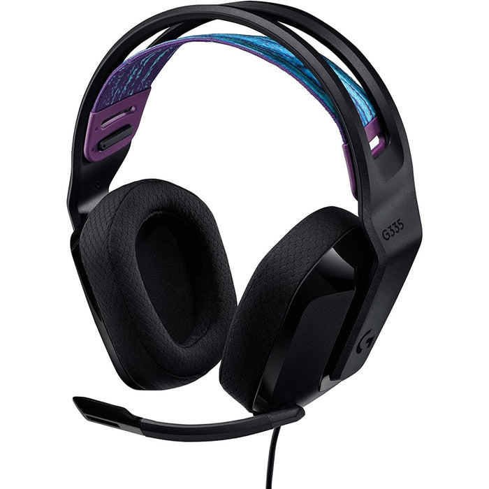 Logitech G335 Kabelgebundenes Gaming-Headset schwarz