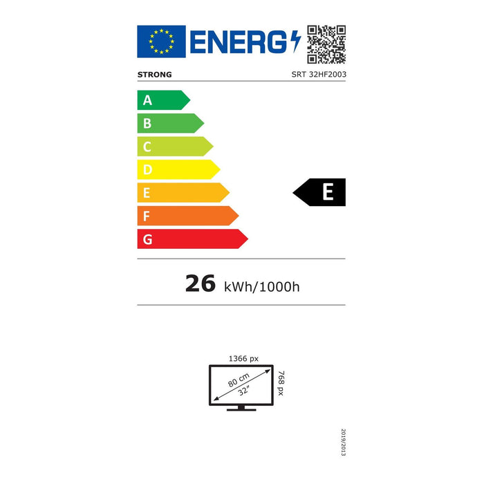 Strong SRT 32HF2003 32 Zoll LED-Fernseher (HD-Ready) E