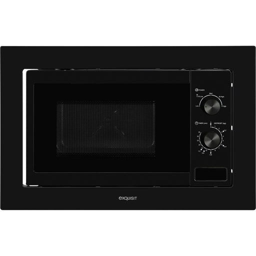 Produktbild Einbau-Mikrowelle - Exquisit EMW10-020 Einbau-Mikrowelle schwarz
