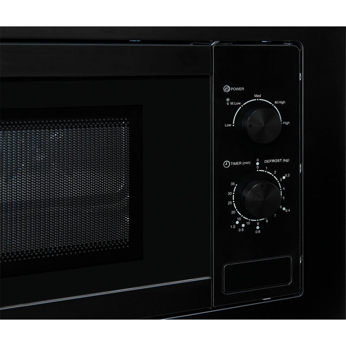 Exquisit EMW10-020 Einbau-Mikrowelle schwarz