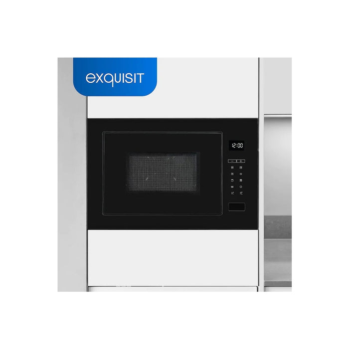 Exquisit EMW25-G-020 Einbau-Mikrowelle Schwarz