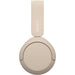 Sony WH-CH520 kabellose Bluetooth-Kopfhörer Beige - On-Ear-Kopfhörer bis 50h Laufzeit