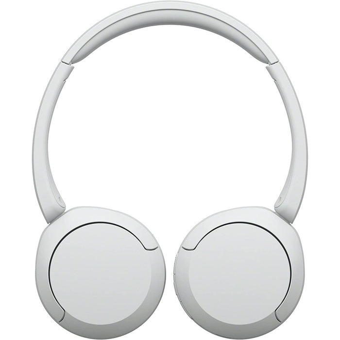 Sony WH-CH520 kabellose Bluetooth-Kopfhörer Weiß - On-Ear-Kopfhörer bis 50h Laufzeit