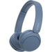 Sony WH-CH520 kabellose Bluetooth-Kopfhörer Blau - On-Ear-Kopfhörer bis 50h Laufzeit