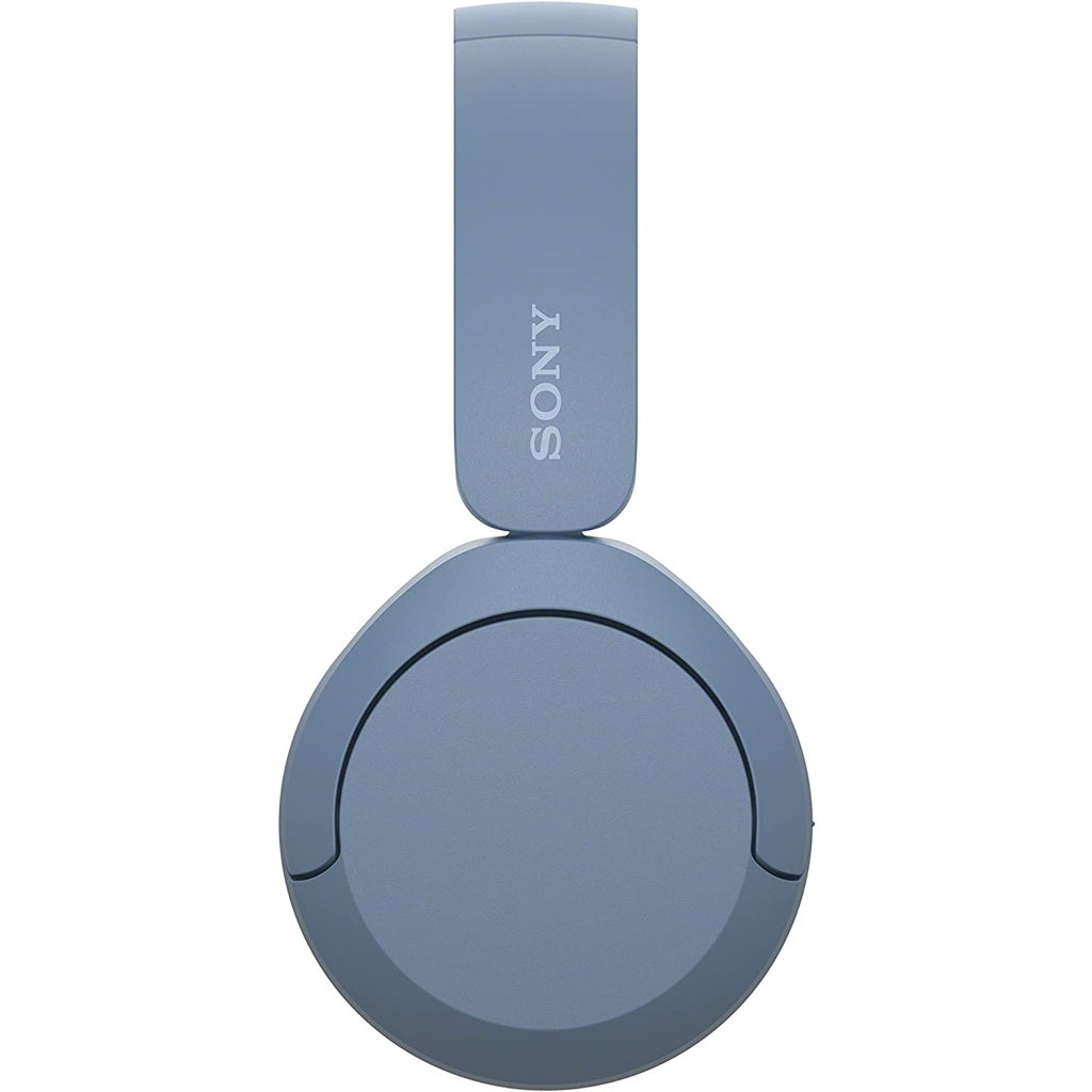 Produktbild Bluetooth-Kopfhörer - Sony WH-CH520 kabellose Bluetooth-Kopfhörer Blau - On-Ear-Kopfhörer bis 50h Laufzeit