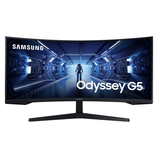 Produktbild Gaming-Monitor - Samsung Odyssey C34G55TWWP 86,4 cm (34 Zoll) 3440 x 1440 Pixel UltraWide Dual Quad HD LED Schwarz