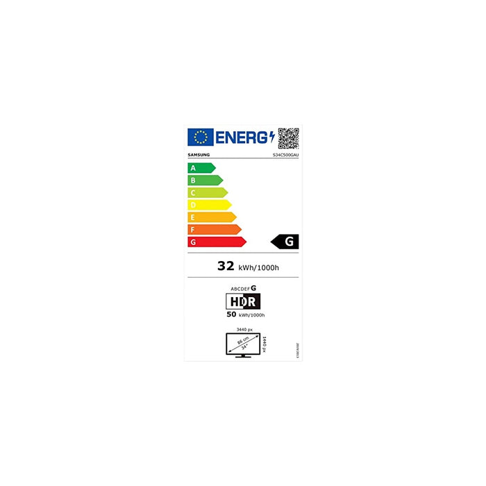 Samsung ViewFinity S5 S50GC 86,4 cm (34 Zoll) 3440 x 1440 Pixel UltraWide Quad HD LED Schwarz