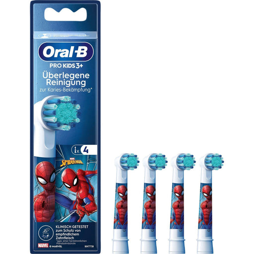 Produktbild Aufsteckbürsten - Oral-B Spiderman 4er