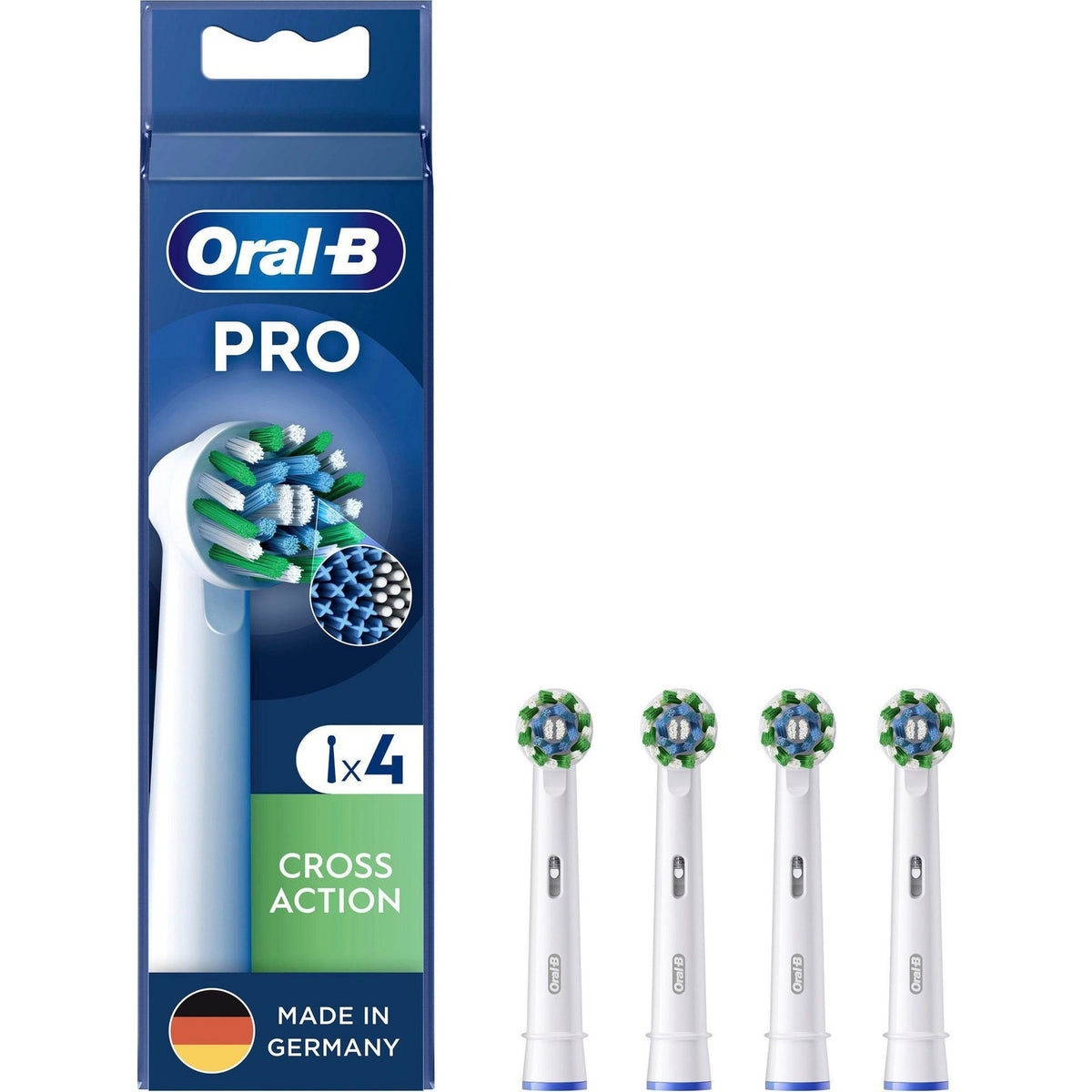 Produktbild Aufsteckbürsten - Oral-B Pro CrossAction 4er
