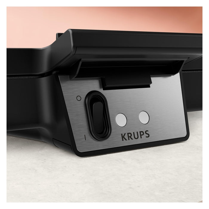 Krups FDK453 Sandwich-Toaster 930 W Schwarz, Edelstahl