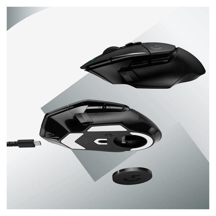 Logitech G G502 X Lightspeed Maus rechts RF Wireless Optisch 25600 DPI