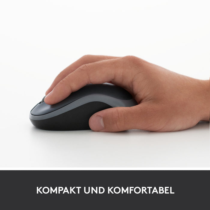 Logitech M185 Maus Beidhändig RF Wireless Optisch 1000 DPI