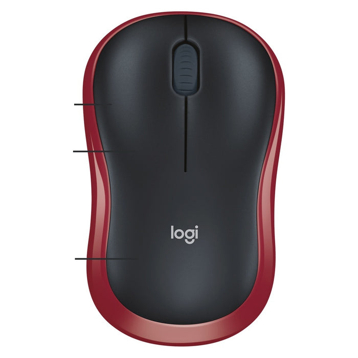 Logitech M185 Maus Beidhändig RF Wireless Optisch 1000 DPI