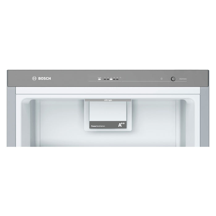 Bosch Serie 4 KSV36VBEP Kühlschrank Freistehend 346 l E Schwarz