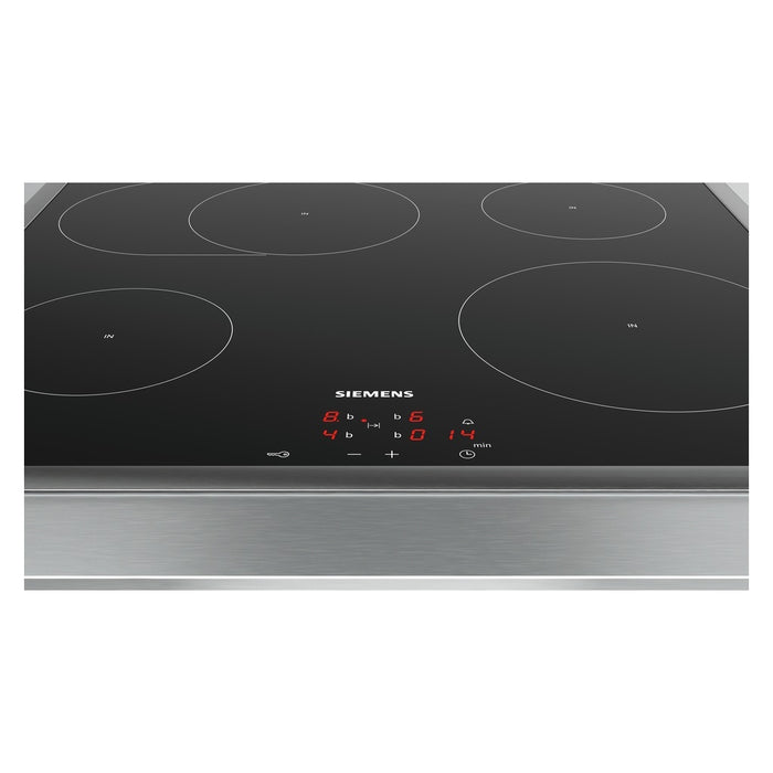 Siemens EW645CFB2E Kochfeld Schwarz, Edelstahl Integriert Zonen-Induktionskochfeld 4 Zone(n)