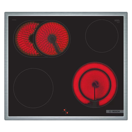 Produktbild Elektro-Kochfeld - Bosch Serie 4 NKN645GA2E Kochfeld Schwarz Integriert 60 cm Keramik 4 Zone(n)